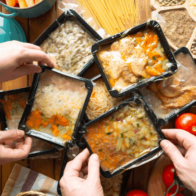 Kit 10 Almoços & 10 Jantares Lowcarb